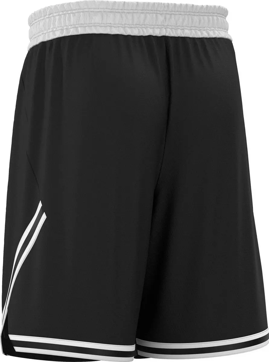 Macron Kansas Eco Basketbalshort Heren - XS - Zwart/Wit - afbeelding 3 van 6