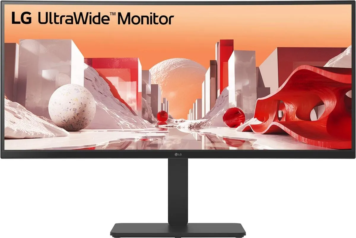 LG 34BA85QE-B Ultrawide Monitor 34 inch - QHD IPS - USB-C 90W - afbeelding 6 van 6