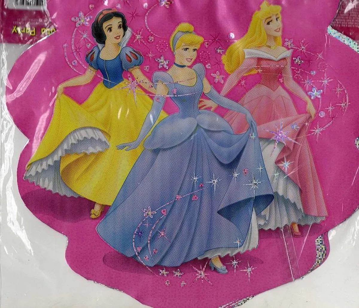 Disney Princess Hologram Vlaggenlijn - 230cm - Roze