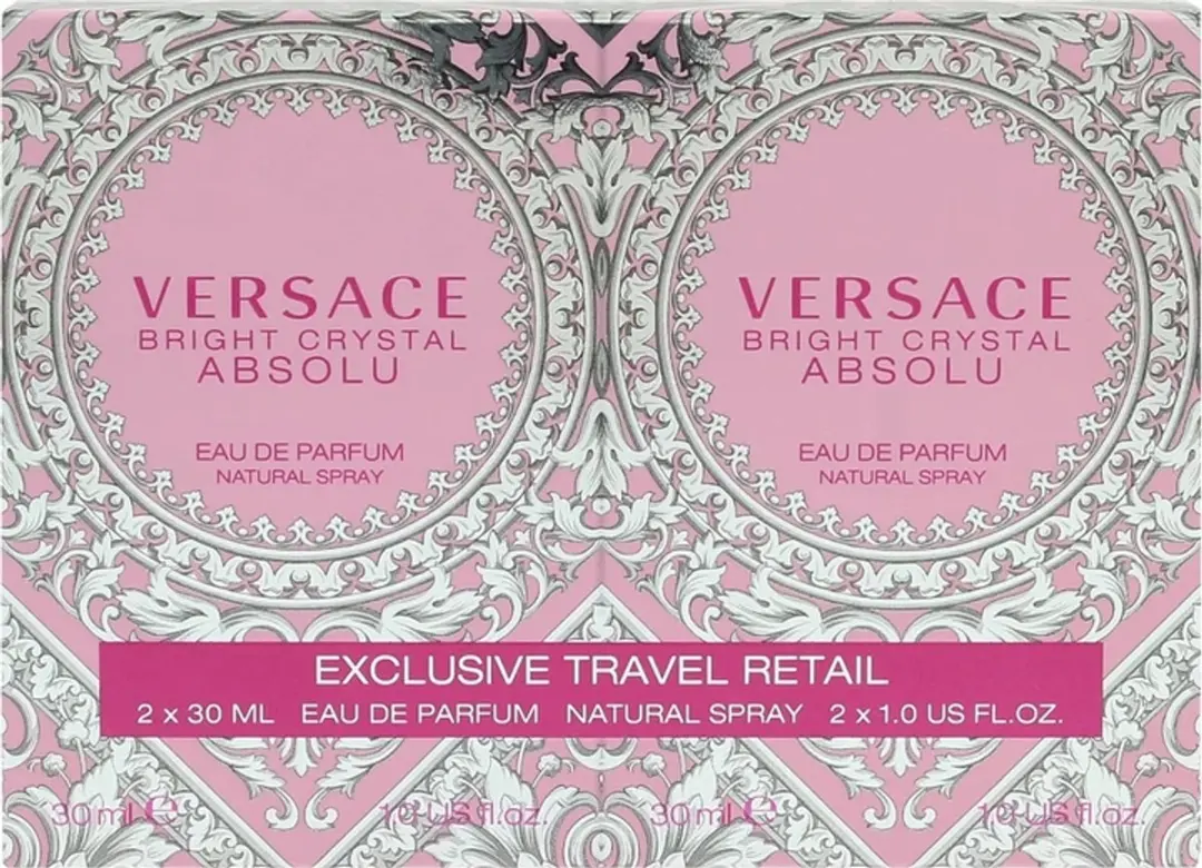 Versace Bright Crystal Absolu Eau de Parfum Duo 60ml