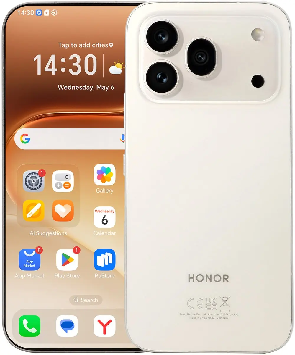 Honor 600 Pro VKP-NX9 Smartphone - 12GB/512GB - 200MP - Goud - afbeelding 6 van 6
