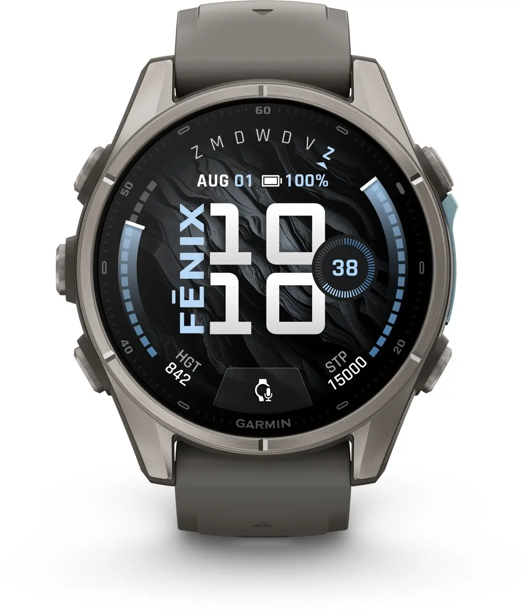 Garmin fēnix 9 GPS Smartwatch 43mm - AMOLED - Grijs