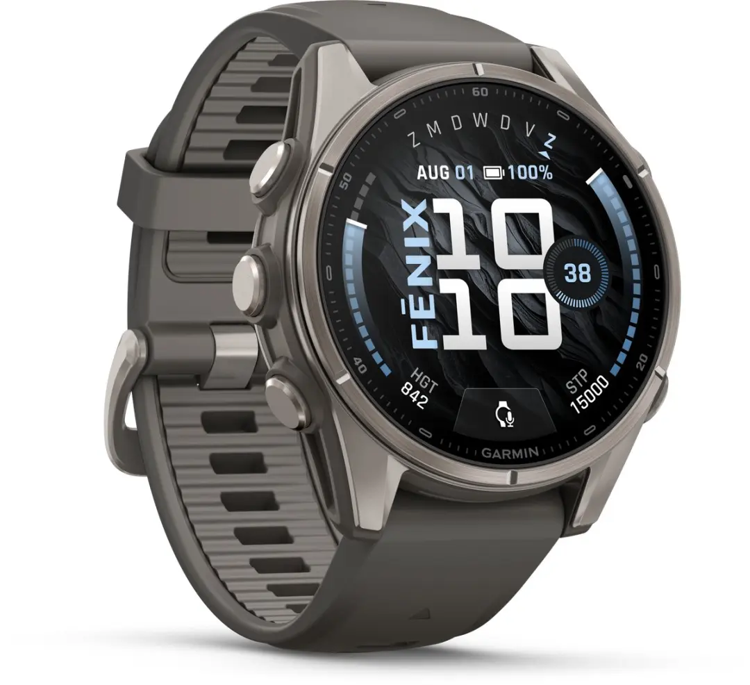 Garmin fēnix 9 GPS Smartwatch 43mm - AMOLED - Grijs