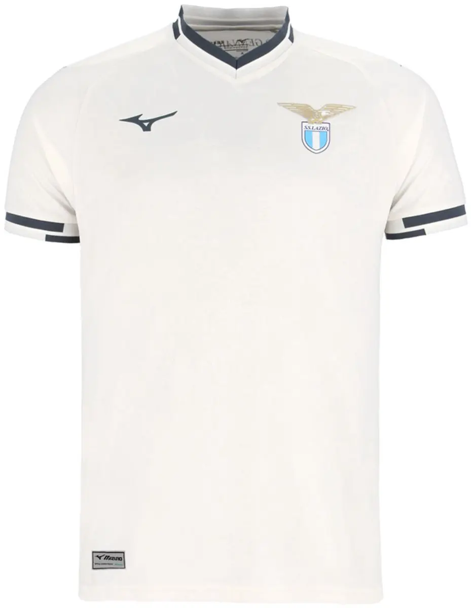 Mizuno Lazio 25/26 Weg T-shirt Wit
