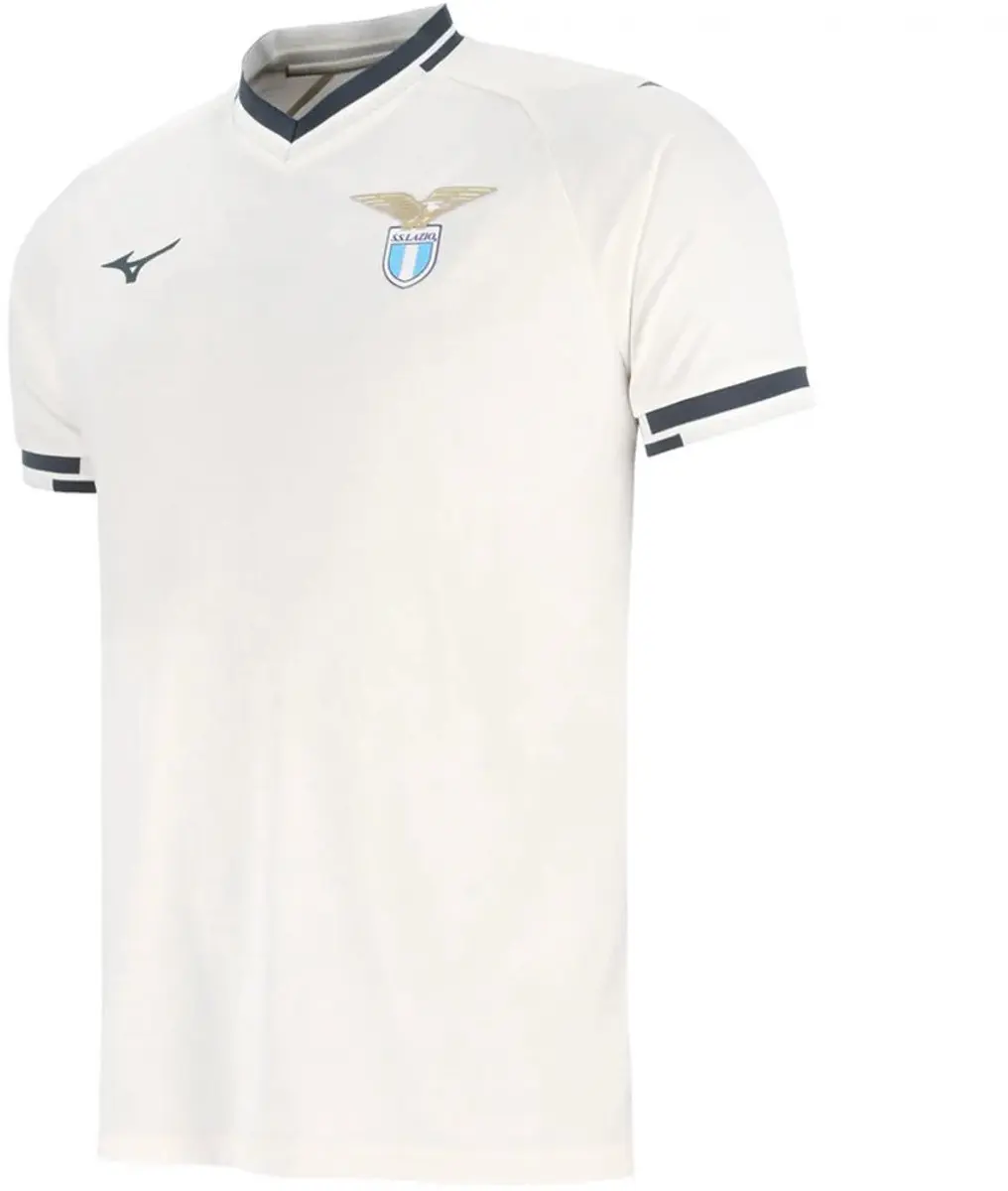 Mizuno Lazio 25/26 Weg T-shirt Wit - L - afbeelding 6 van 6