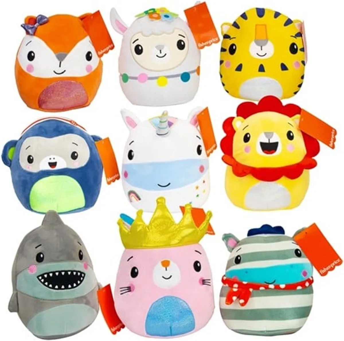 Fisher-Price Squishy Pluche Konijn 25cm