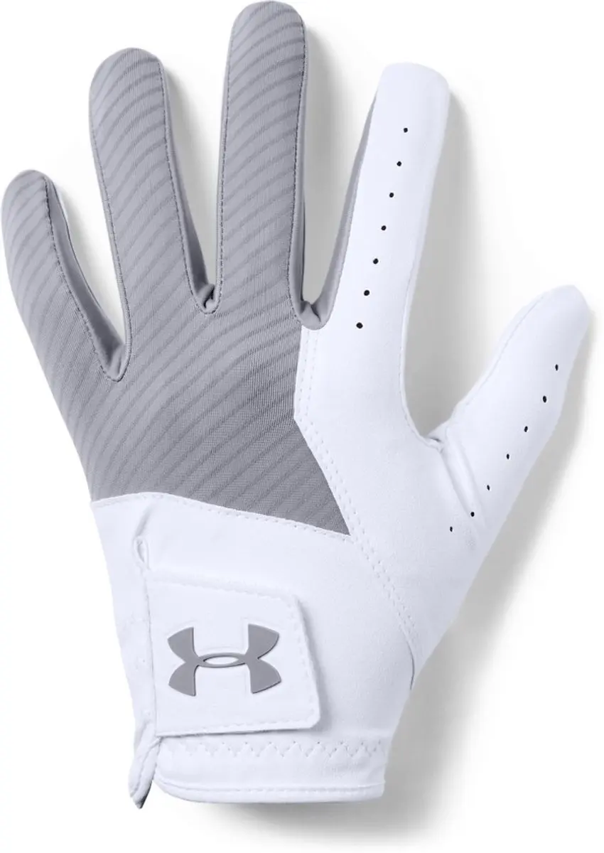 Under Armour UA Medal Golfhandschoen - S - Steel