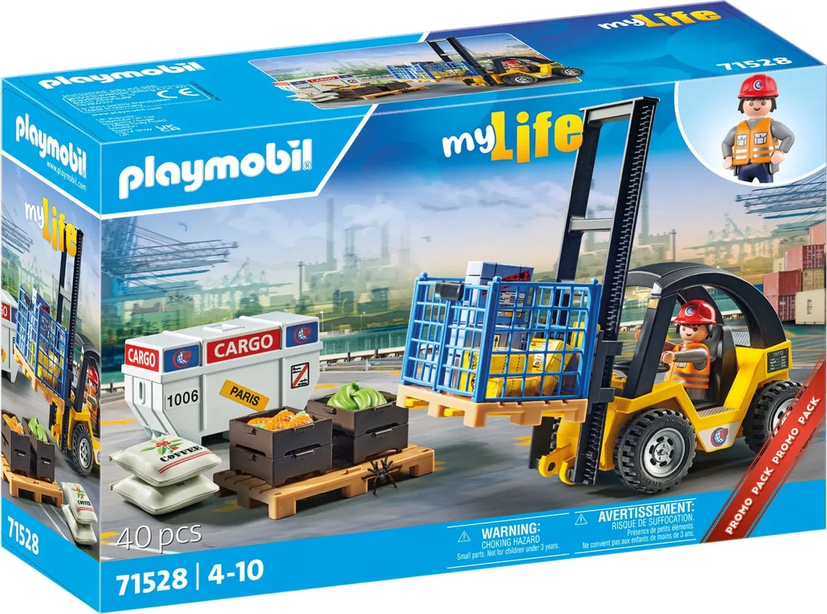 Playmobil My Life Heftruck 71528