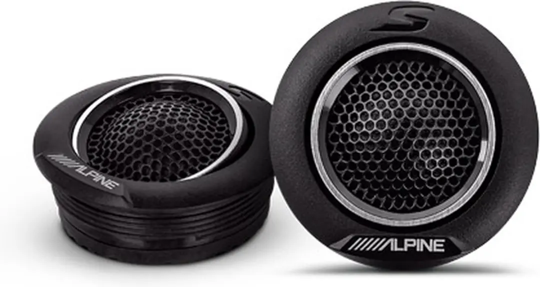 Alpine S2-S65C Autospeaker 165mm - 2 Weg - 80W RMS - Zwart/Grijs