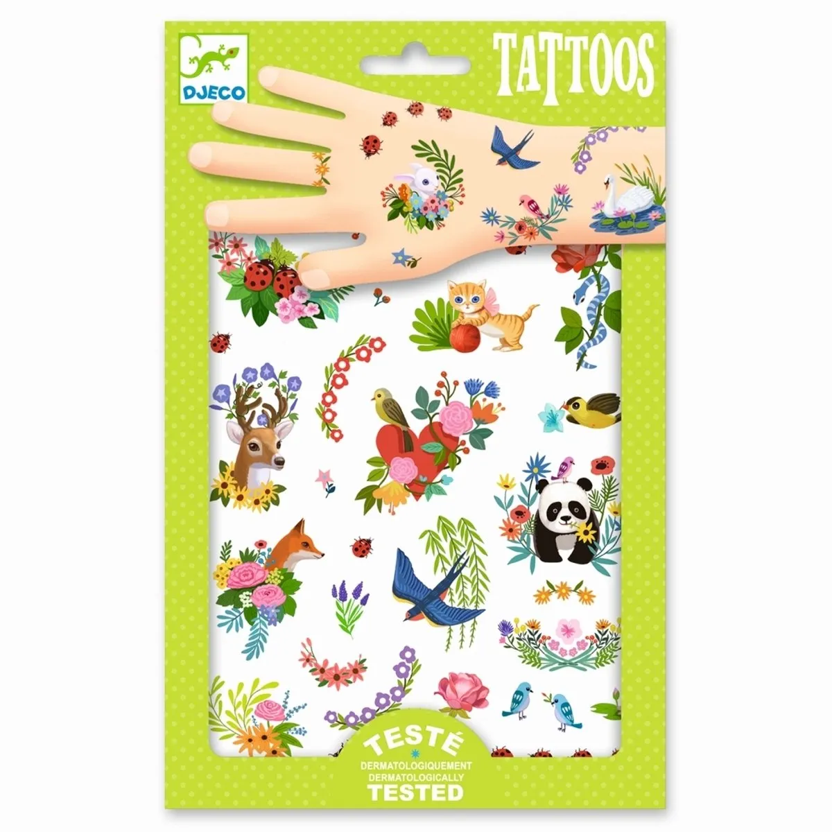 Djeco Happy Spring Huidvriendelijke Tattoos