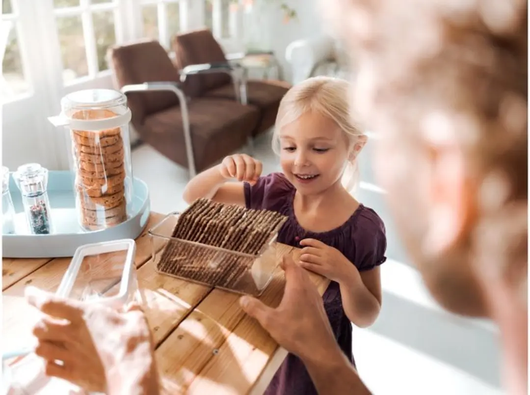 Mepal Stora Vershouddoos 1600ml - Knäckebröd - Transparant