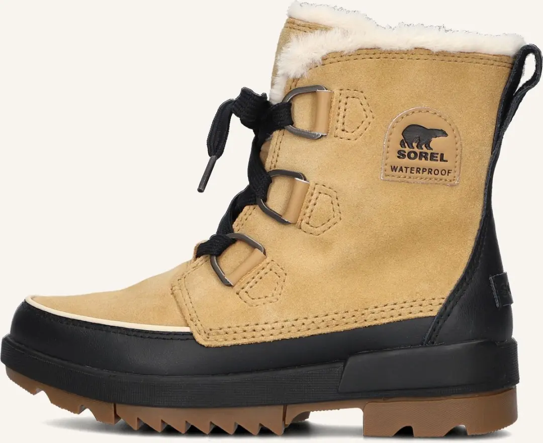 Sorel Torino II Dames Snowboots - Lichtgeel/Zwart