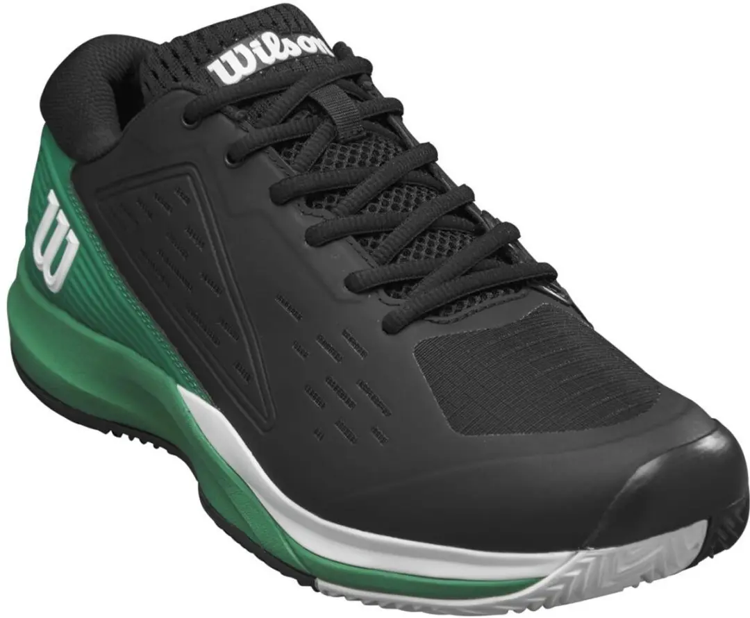 Wilson Rush Pro Ace Tennisschoen - AG Zwart Groen - afbeelding 2 van 6