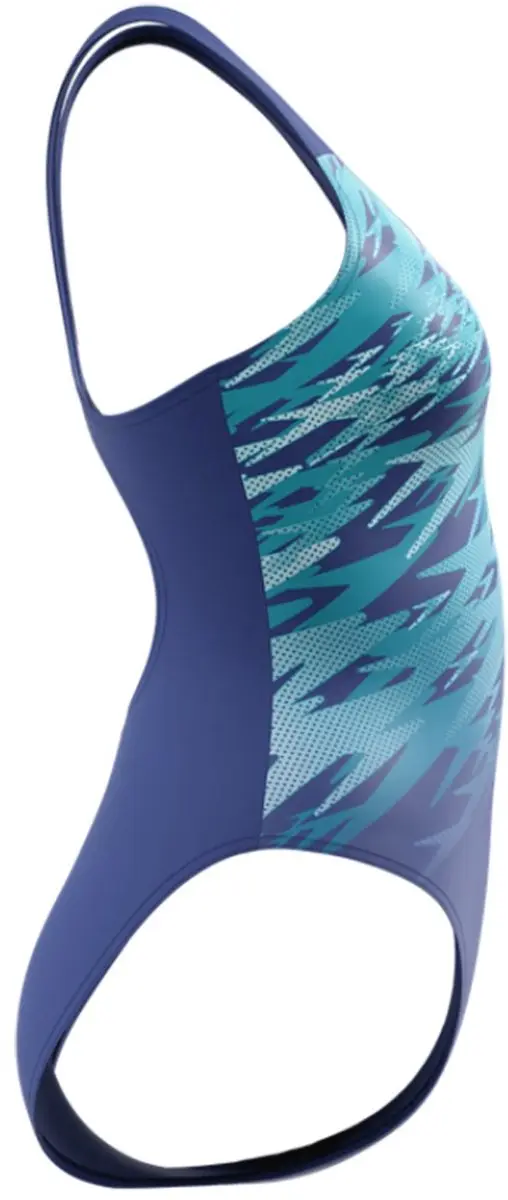 Speedo Hyperboom Placement Muscleback Badpak Dames - Blauw - 44