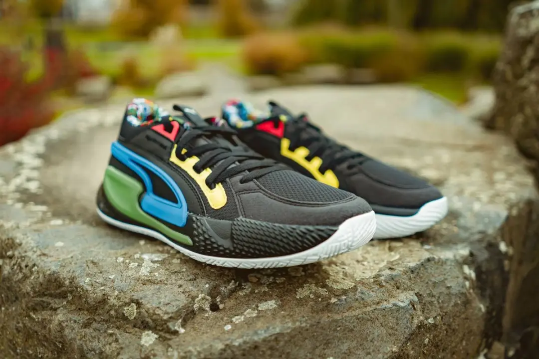 PUMA Court Rider Chaos Trash Talk Schoenen - Zwart