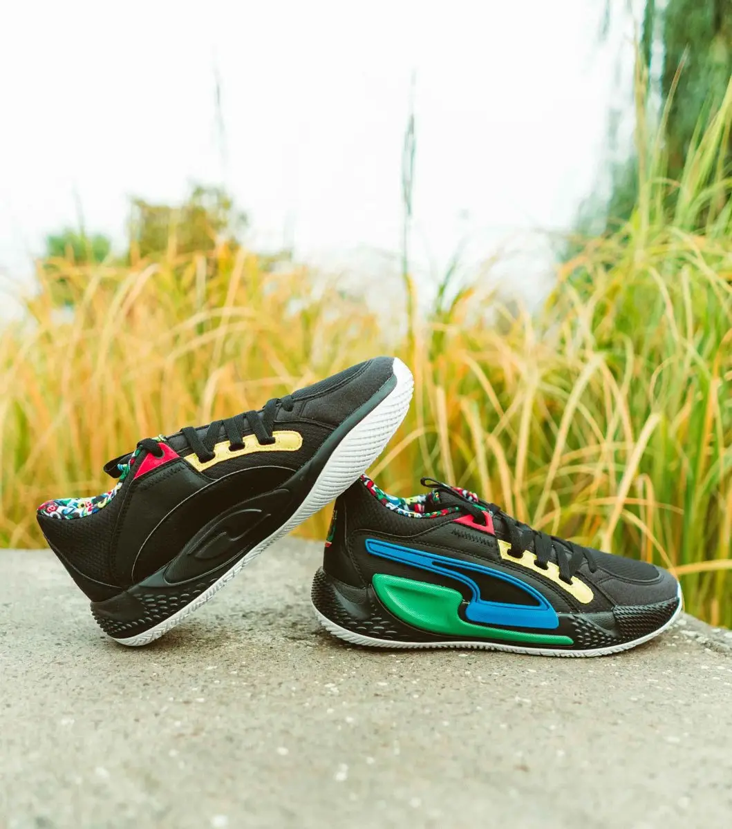 PUMA Court Rider Chaos Trash Talk Schoenen - Zwart
