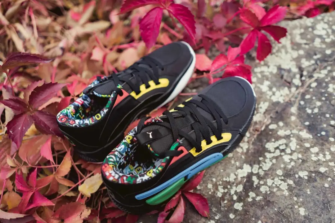 PUMA Court Rider Chaos Trash Talk Schoenen - Zwart