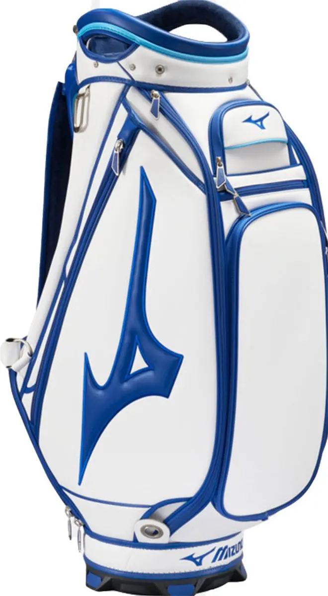 Mizuno Tour Staff Waterwerende Golftas Cartbag - Blauw/Wit