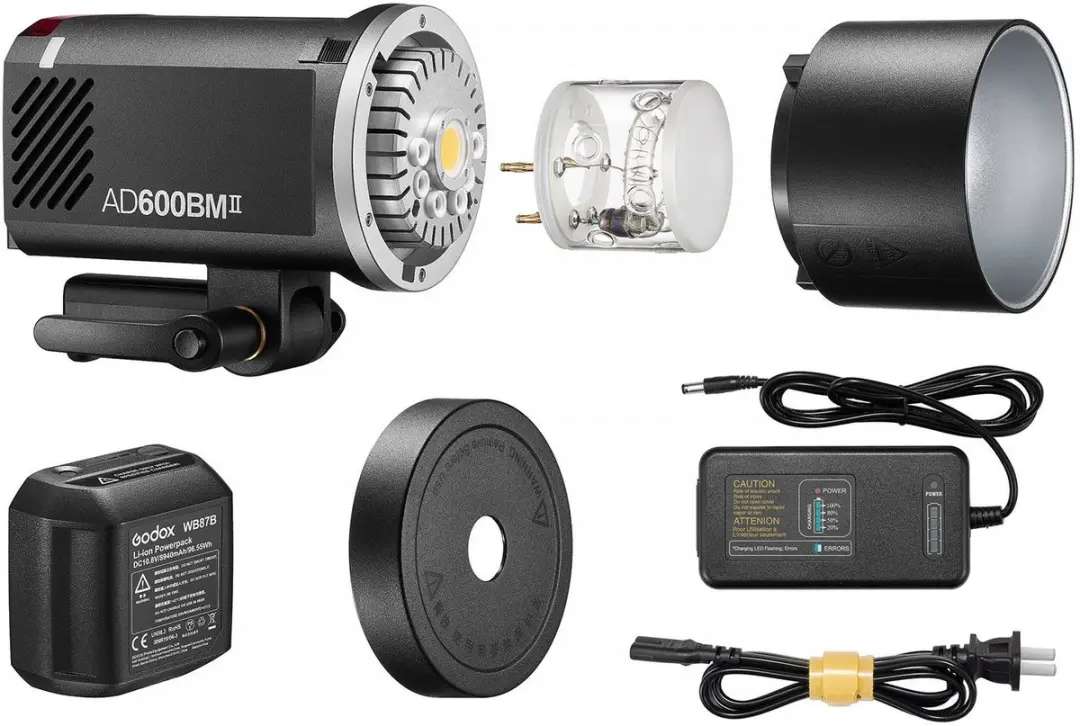 Godox AD600BM II Studioflitser 600Ws - Zwart - afbeelding 5 van 6