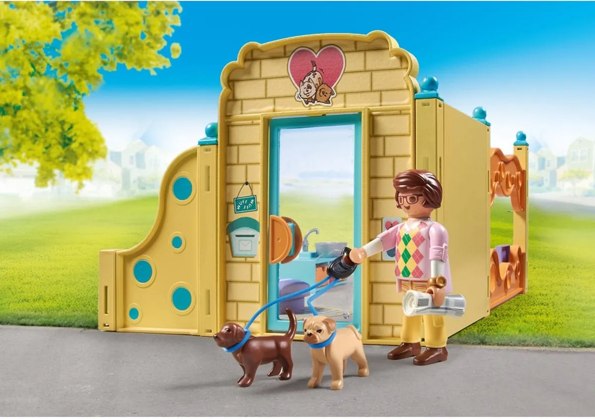 Playmobil My Life Puppy Zorgcentrum 71743 - Multicolor