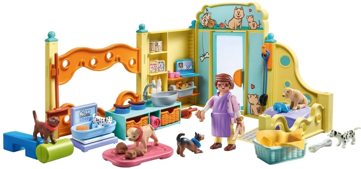 Playmobil My Life Puppy Zorgcentrum 71743 - Multicolor
