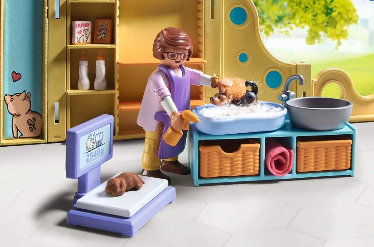 Playmobil My Life Puppy Zorgcentrum 71743 - Multicolor - afbeelding 6 van 6