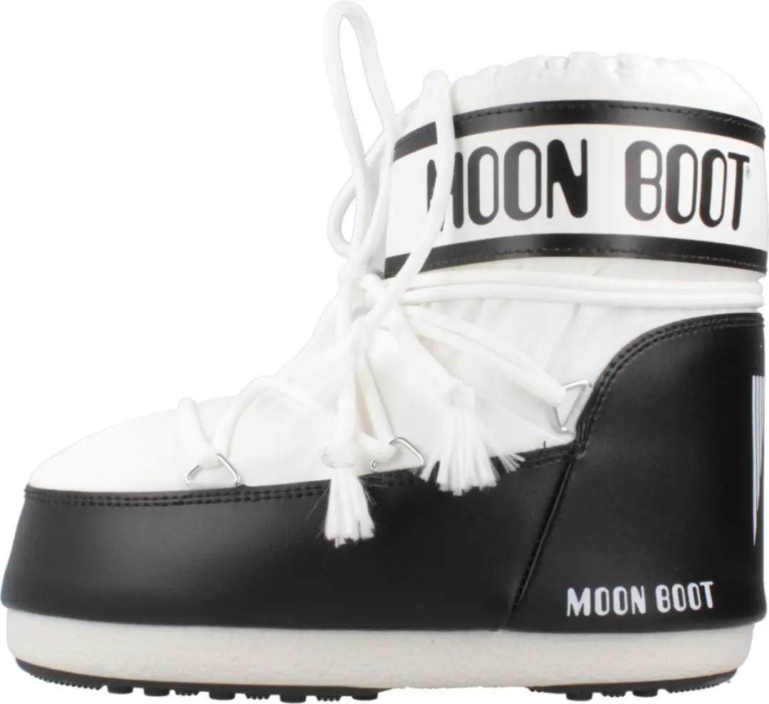 Moonboot Icon Nylon Low White - Maat 33-35