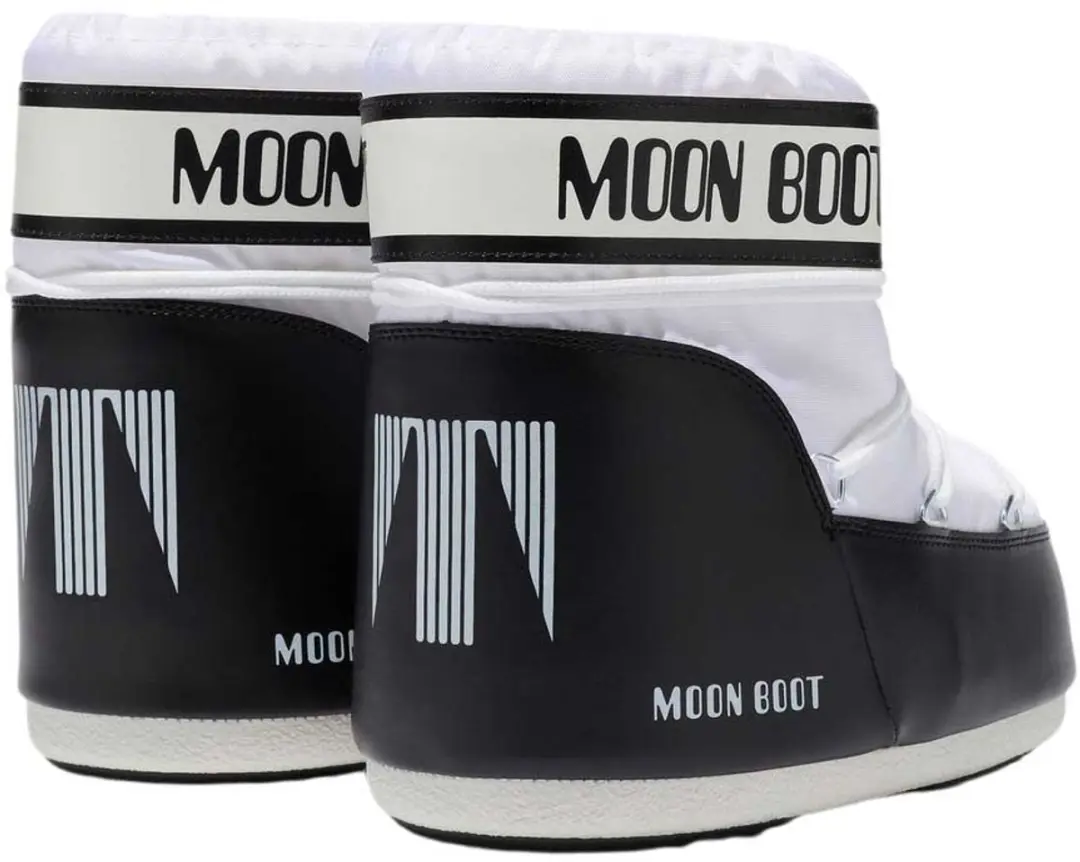Moonboot Icon Nylon Low White - Maat 33-35