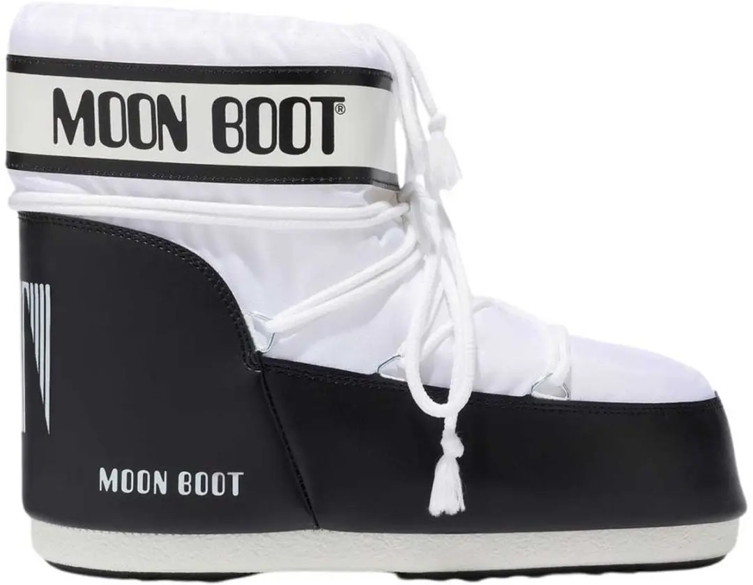 Moonboot Icon Nylon Low White - Maat 33-35