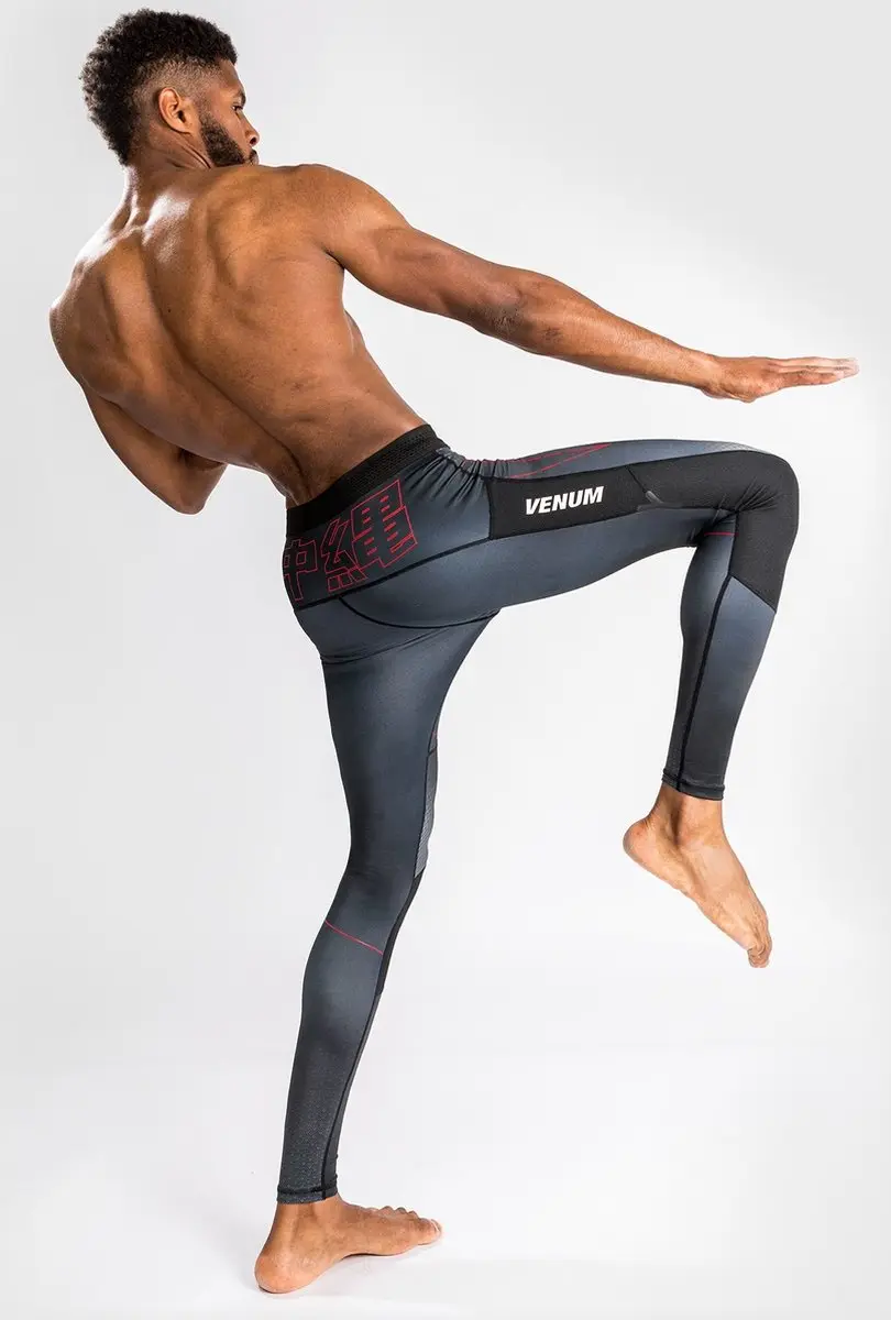 Venum Okinawa 3.0 Sportlegging - L - Zwart/Rood