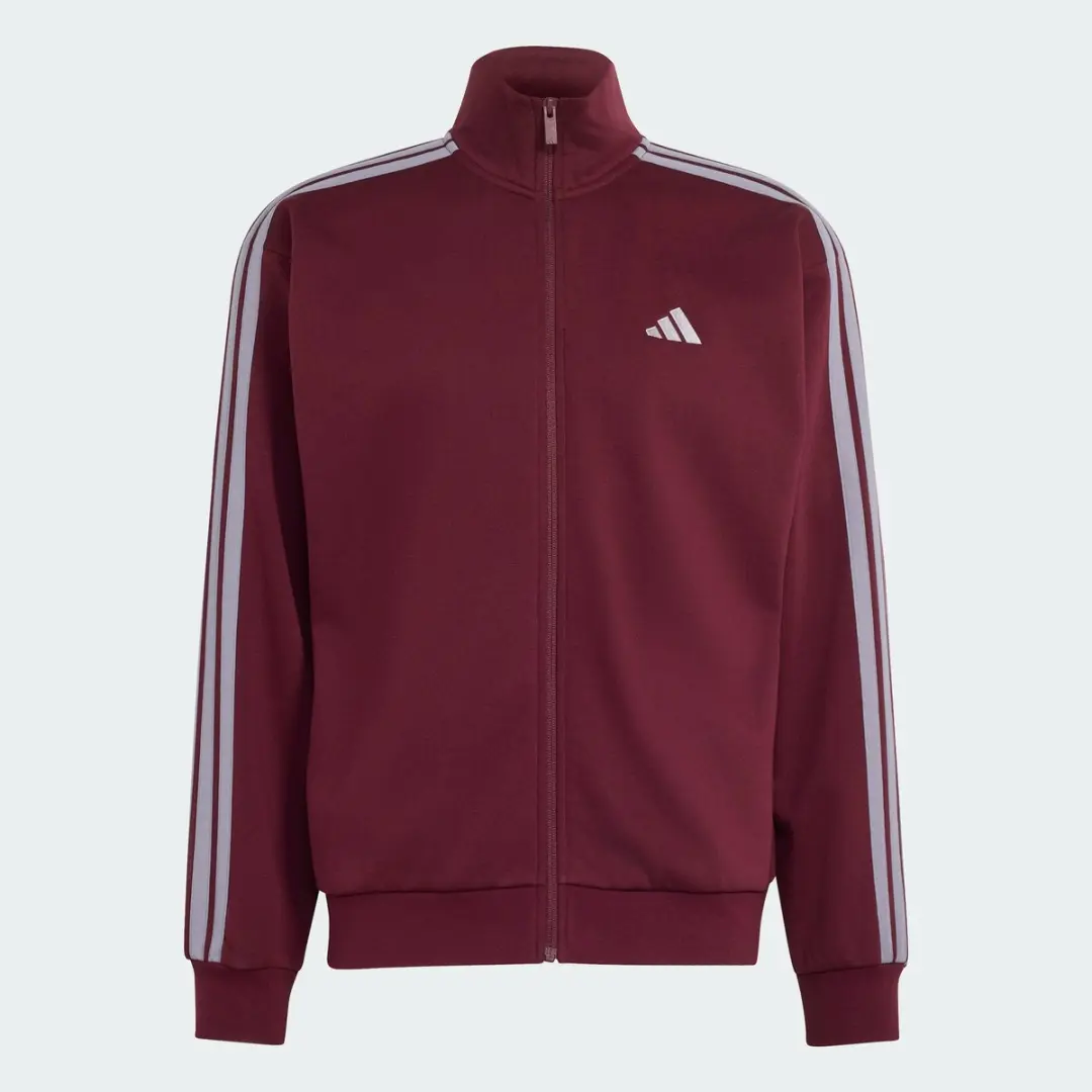 Adidas 3-Stripes Fleece Joggingpak - Bordeaux