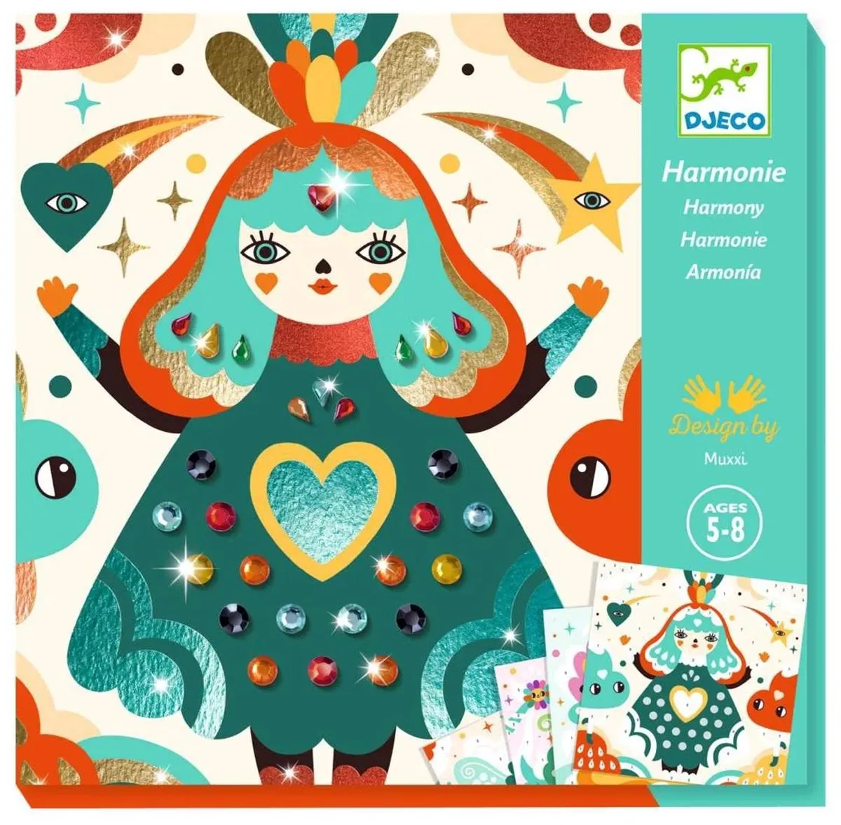 Djeco Metallic Harmony Knutselset