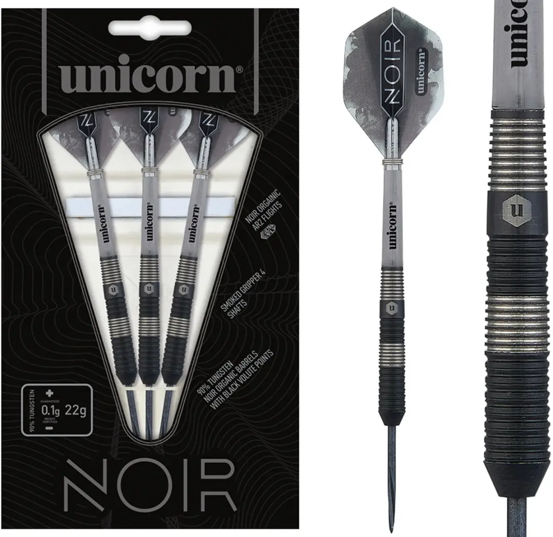 Unicorn Noir Shape 3 Dartpijlen