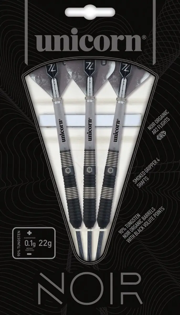 Unicorn Noir Shape 3 Dartpijlen - 3 Stuks