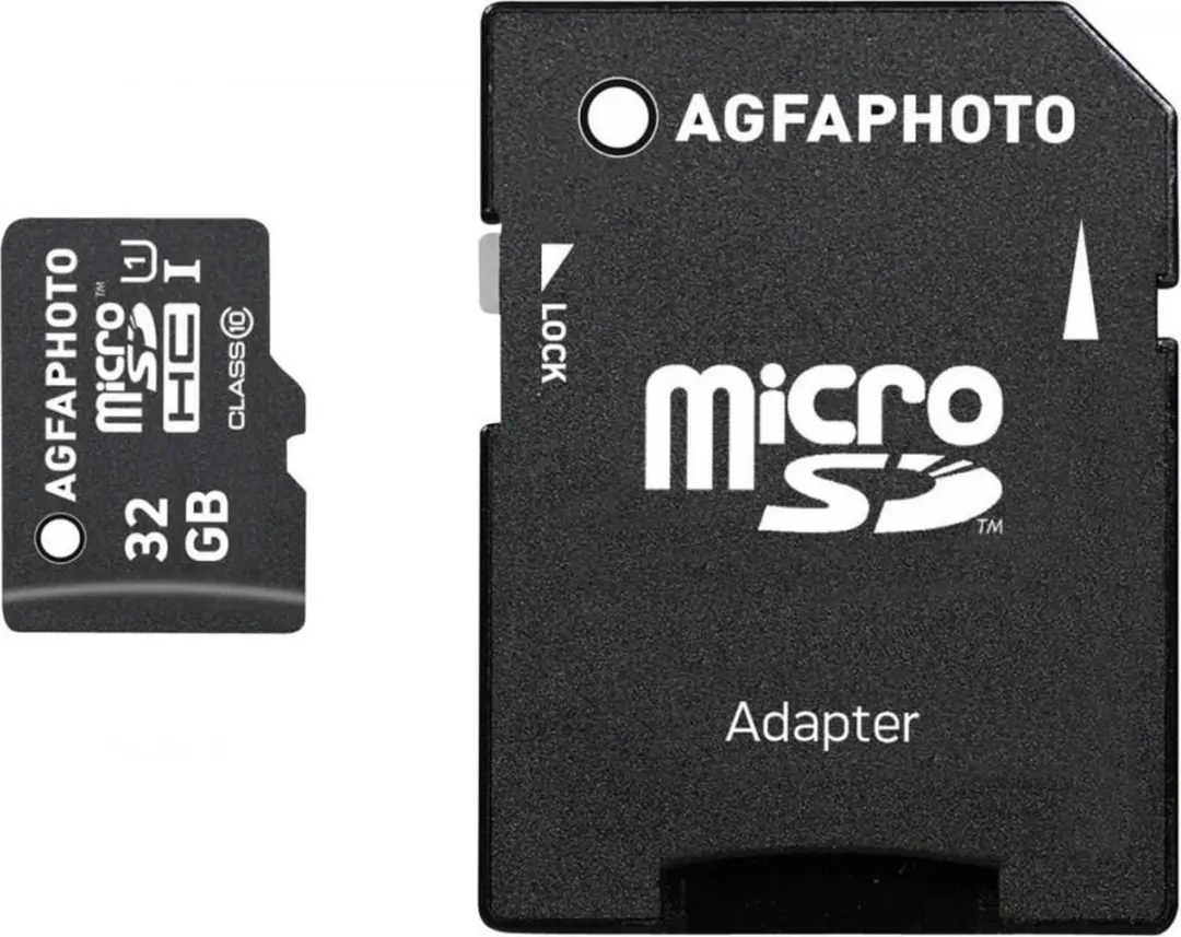 AgfaPhoto 32GB Micro SDHC Class 10 Geheugenkaart