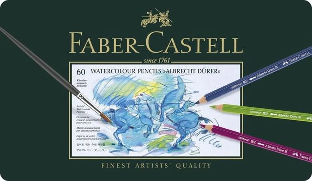 Faber-Castell Albrecht Dürer Aquarelpotlood 60 Stuks - FC-117560