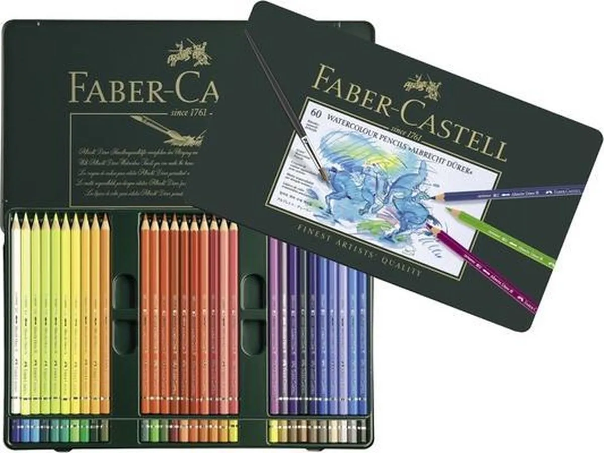 Faber-Castell Albrecht Dürer Aquarelpotlood 60 Stuks