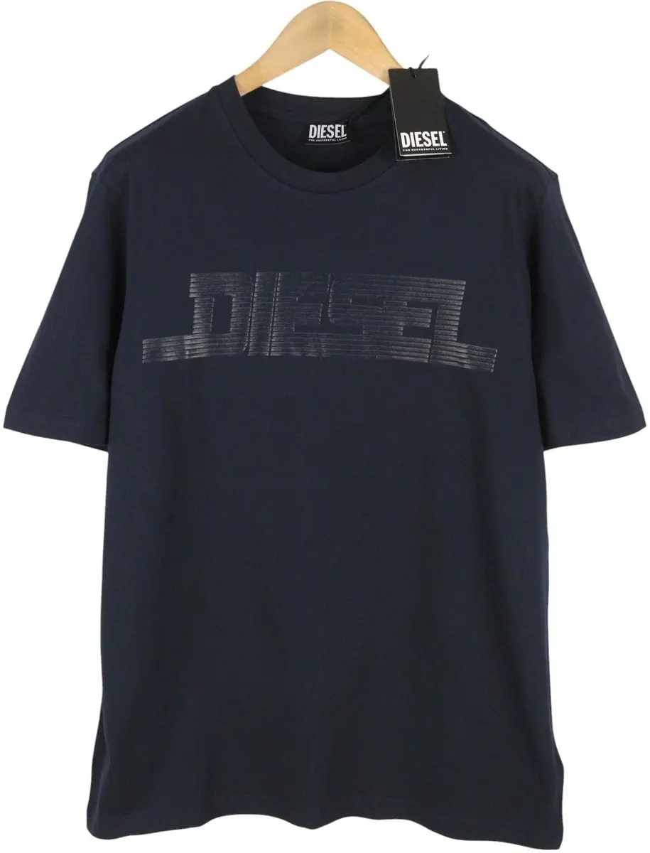 Diesel T-just 12-5 Heren T-shirt XXL - Donkerblauw