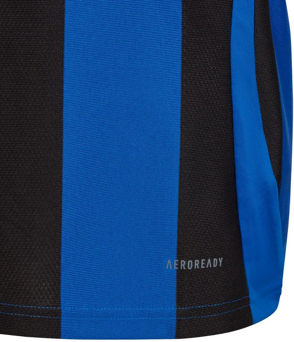 Adidas Striped 24 Jersey Kinderen - 152 - Blauw/Zwart