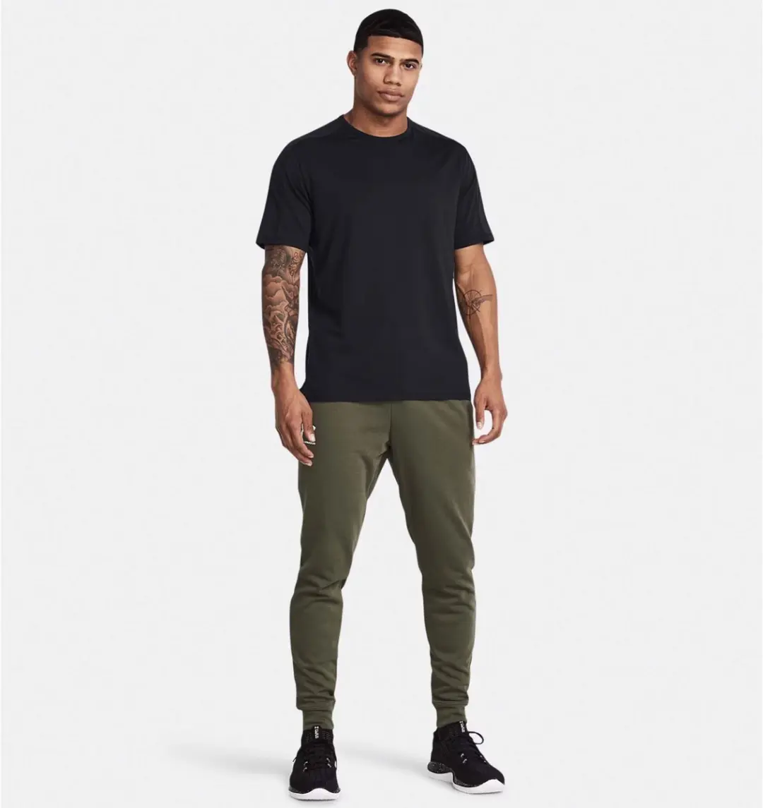 Under Armour UA Rival Terry Jogger - Trainingsbroek M - Groen
