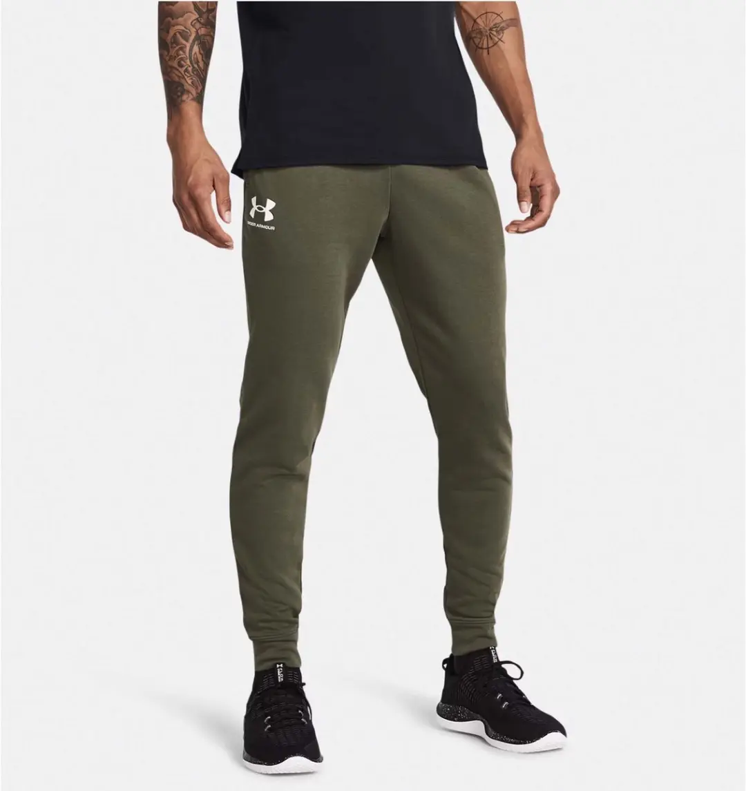 Under Armour UA Rival Terry Jogger - Trainingsbroek M - Groen