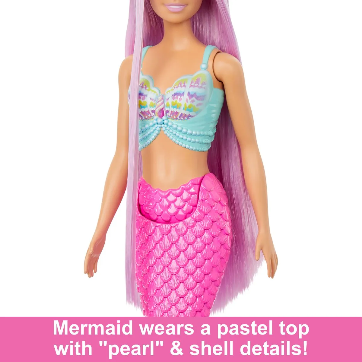 Barbie Zeemeerminpop HRR00 - Zeemeermin - afbeelding 6 van 6