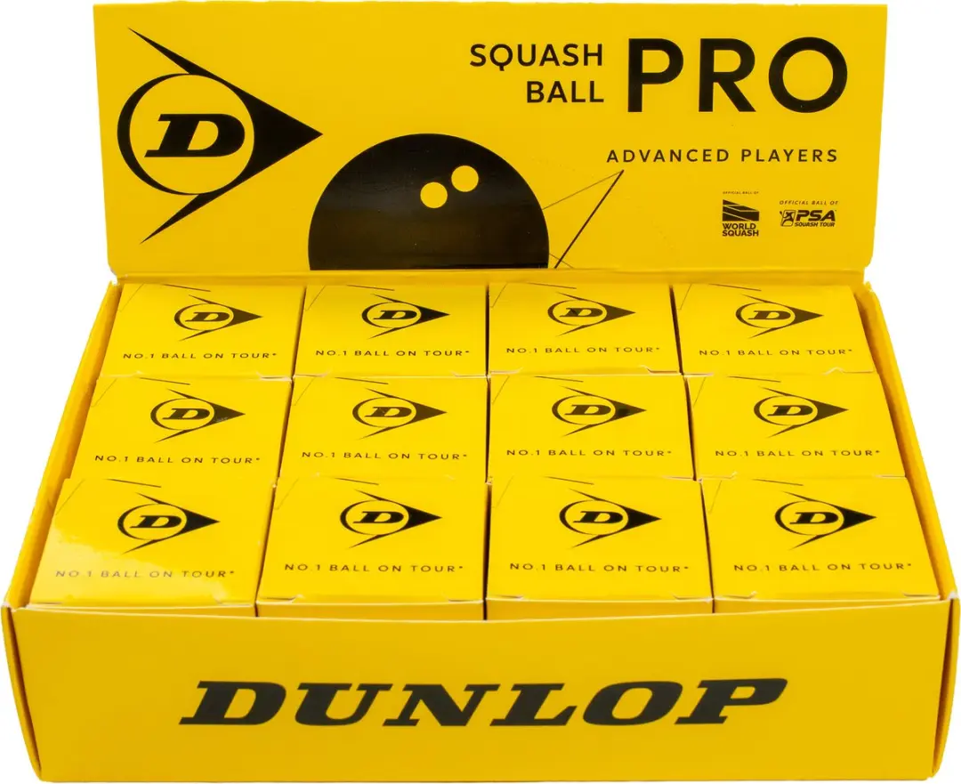 Dunlop Pro Squashballen
