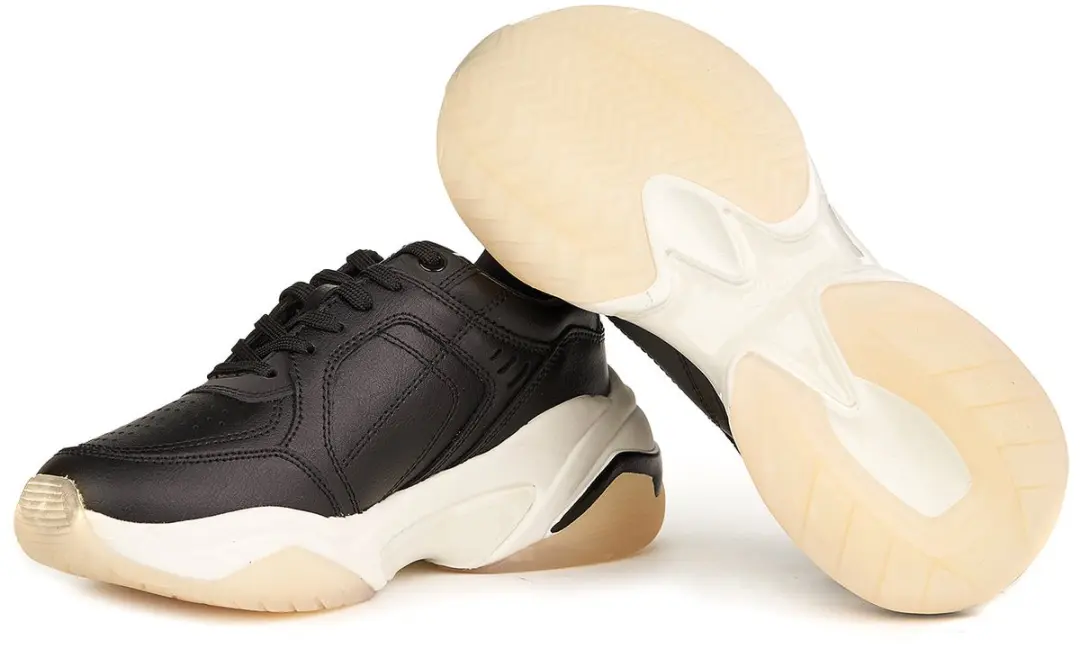 Tamaris Sneakers Natuurlijk Leer 38 - Zwart