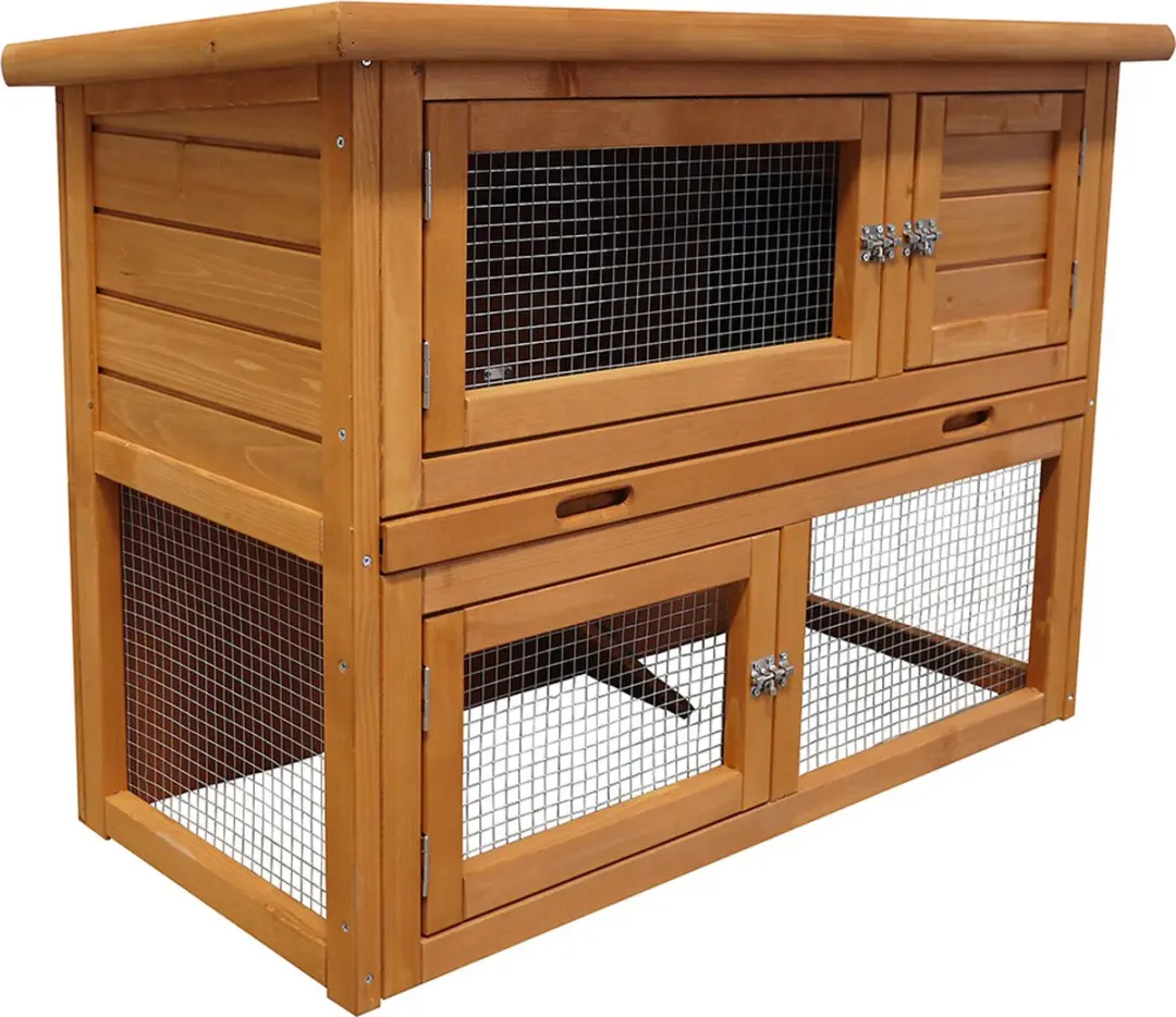 Duvo Woodland Barnie Konijnenhok 95x45x70cm