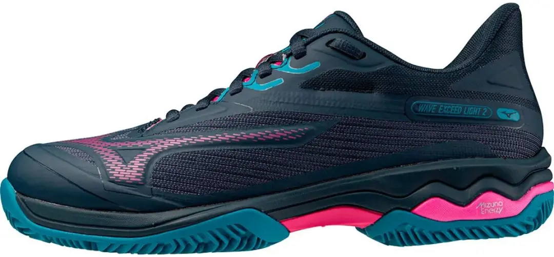 Mizuno Wave Exceed Light 2 Padelschoenen - EU 41 - Blauw