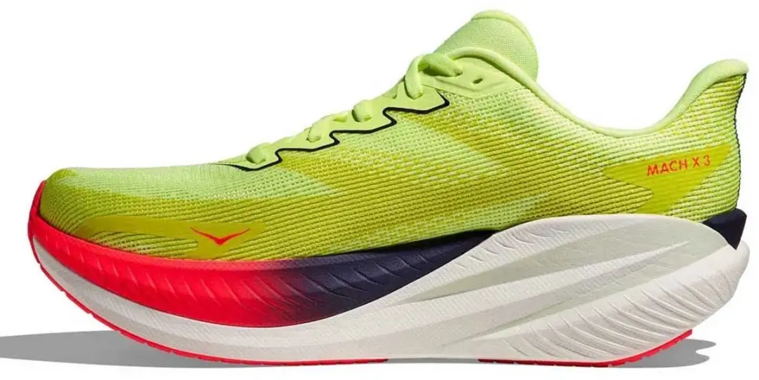 Hoka Mach X 3 Hardloopschoenen - EU 43 1/3 - Geel