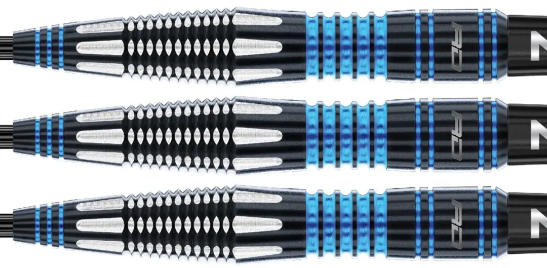 Red Dragon Marlin Dartpijlen 3 Stuks - Blauw/Wit/Zwart