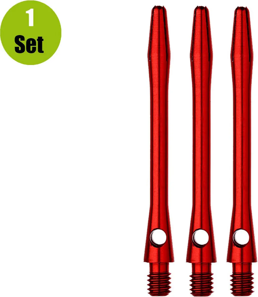 Bull's Simplex Red Dart Shafts BU-53303 - 3 Stuks - afbeelding 4 van 6