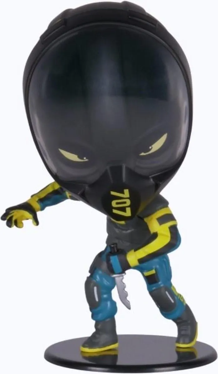 Ubisoft Six Collection Extraction Chibi Vinyl Figure Vigil - Multicolor